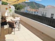 central apartment in mijas pueblo with sunny terrace